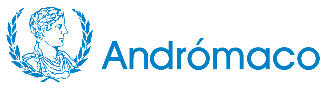 Logo de Andrómaco